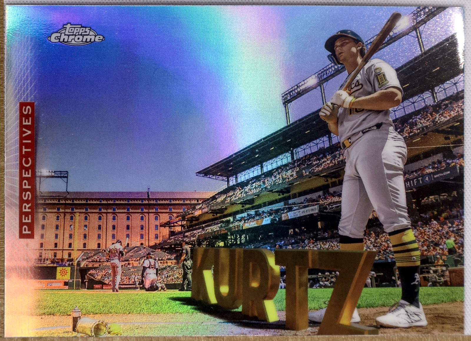 Topps Chrome Baseball 2026 #P-3 Nick Kurtz (Oakland Athletics)