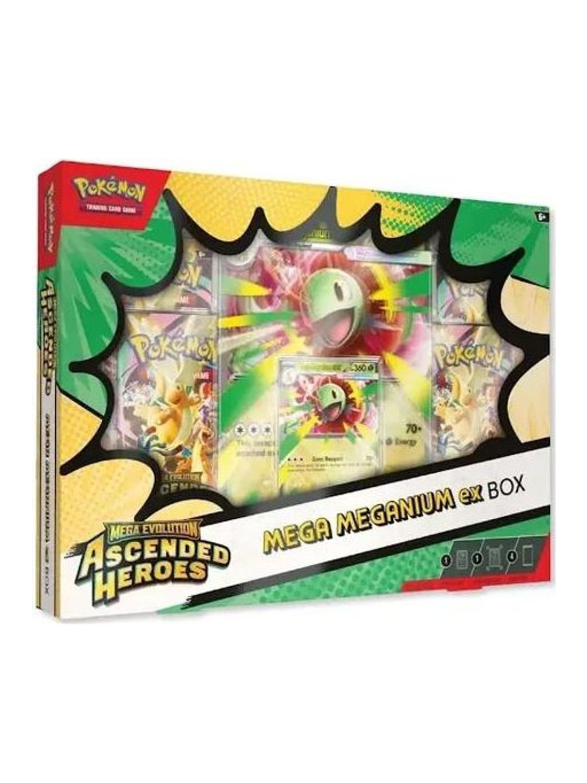 Pokemon TCG: Ascended Heroes Mega Meganium Ex Box (Inglés)