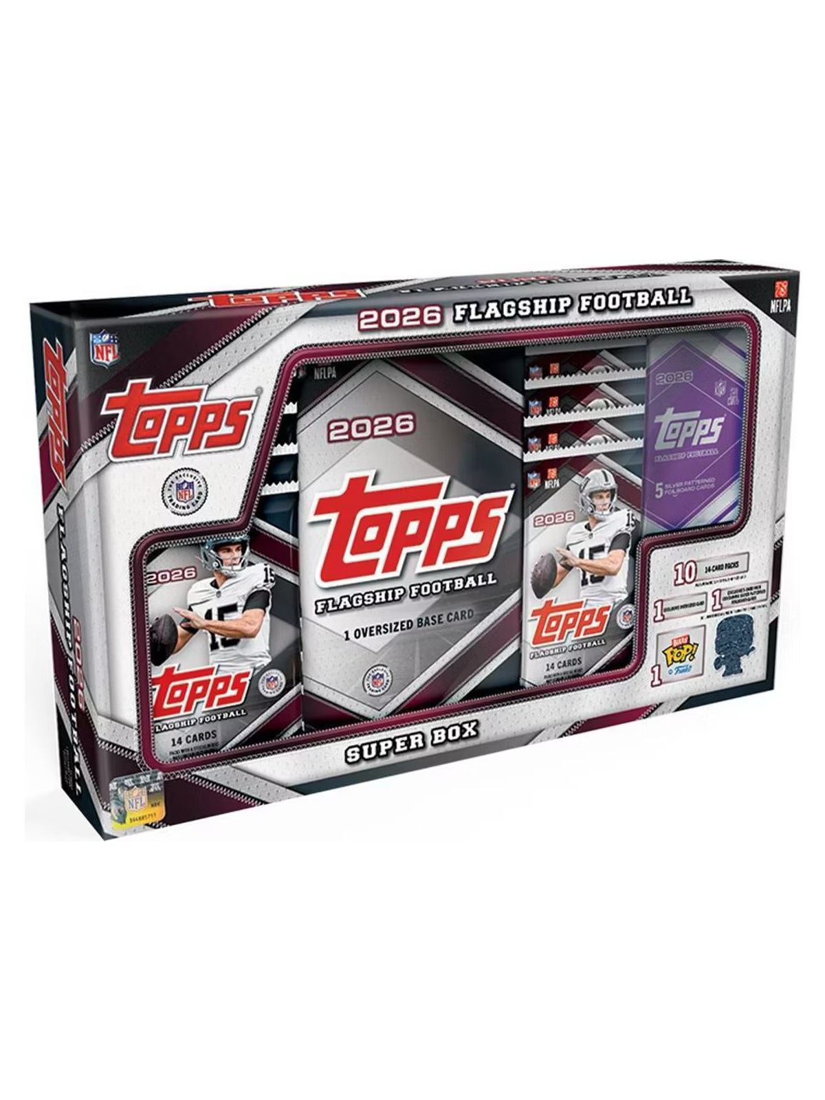 Topps NFL Flagship Football Super Box 2026