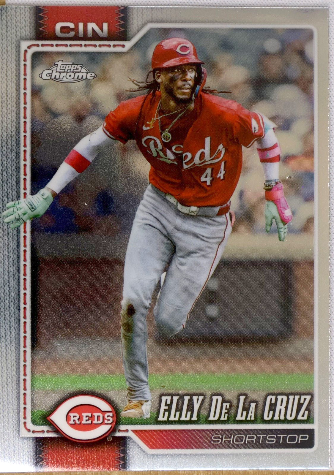 Topps Chrome Baseball 2026 #279 Elly De La Cruz (Cincinnati Reds)