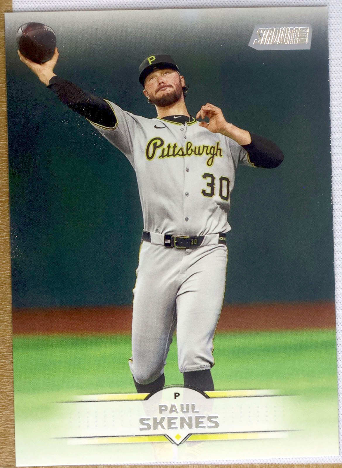 Topps Stadium Club Baseball 2025 #105 Paul Skenes (Pittsburgh Pirates)