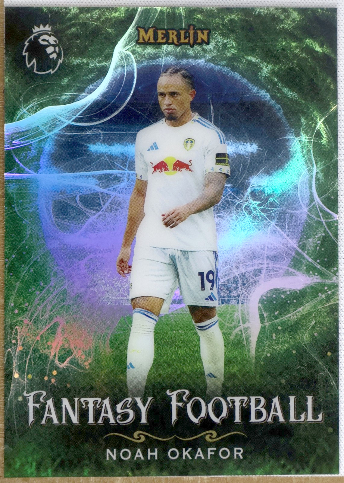 Topps Merlin Premier League 2025-26 #FF-21 Noah Okafor (Leeds United)