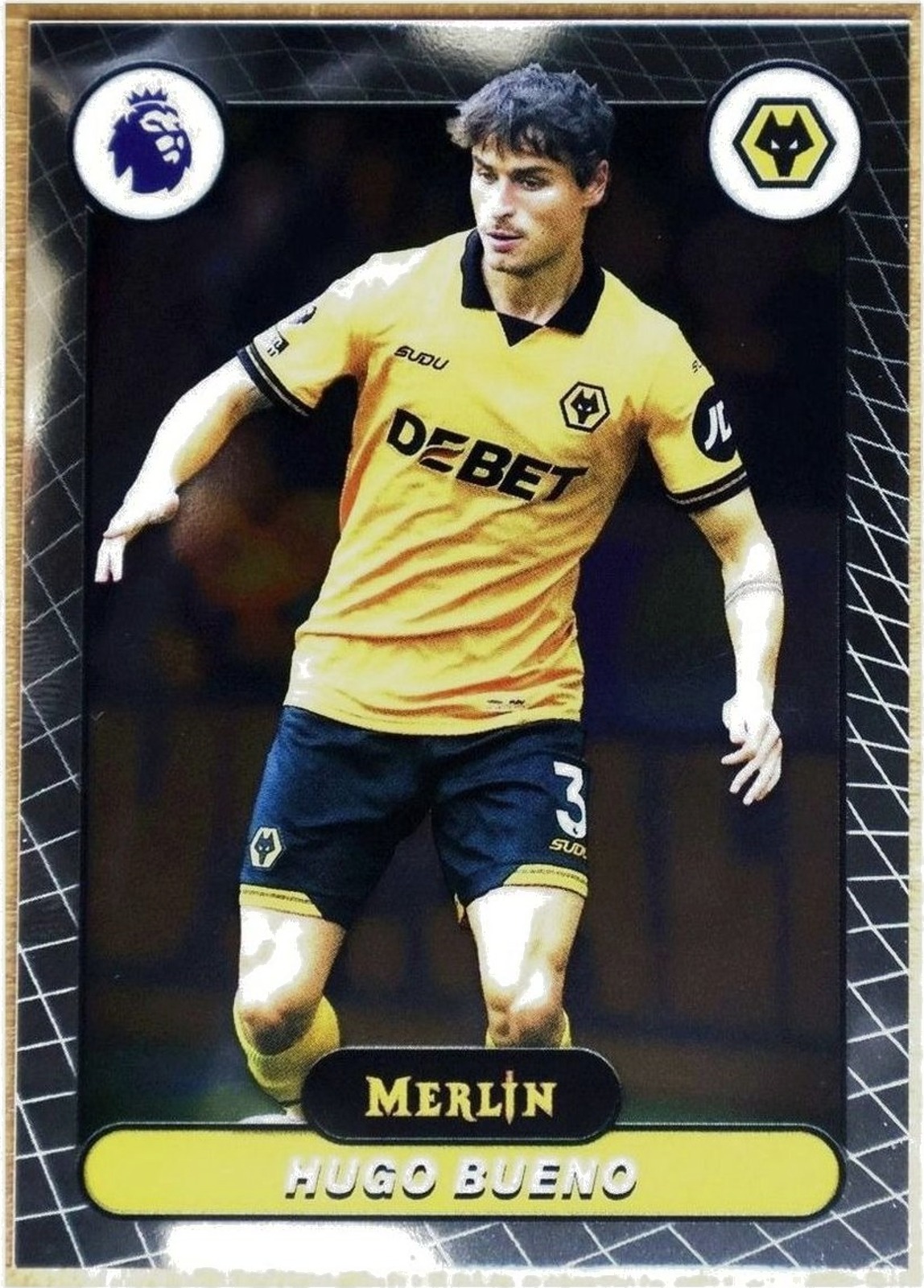 Topps Merlin Premier League 2025-26 #196 Hugo Bueno (Wolverhampton Wanderers)