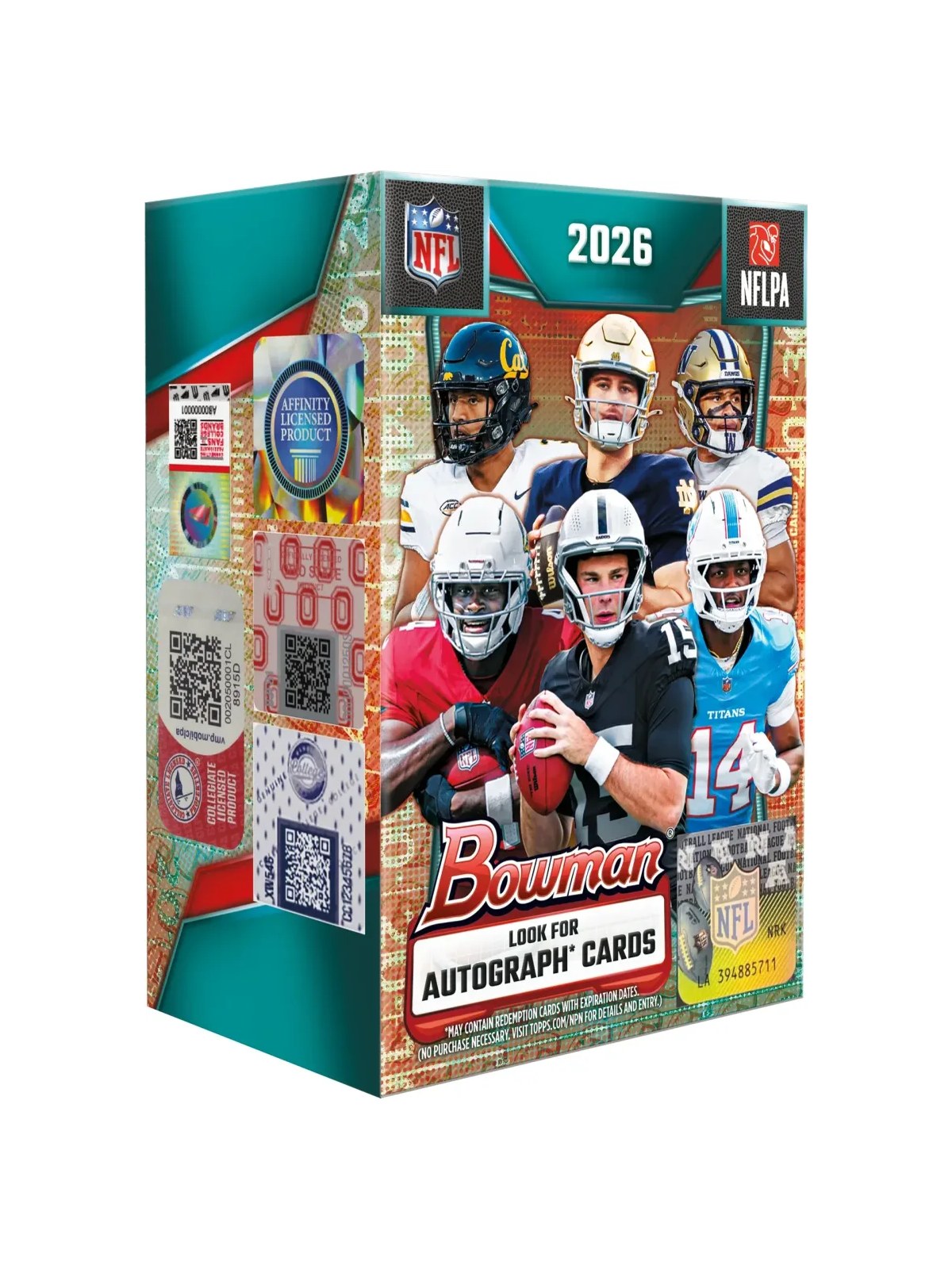 2026 Bowman Football - Value Box