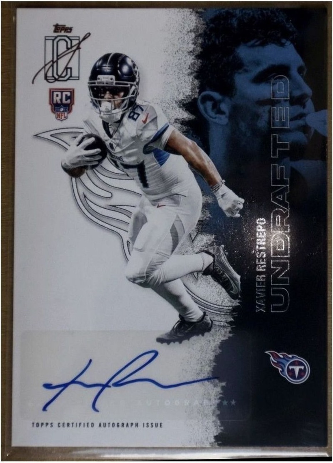Topps Signature Class Football 2025 #159 Xavier Restrepo (Tennessee Titans)