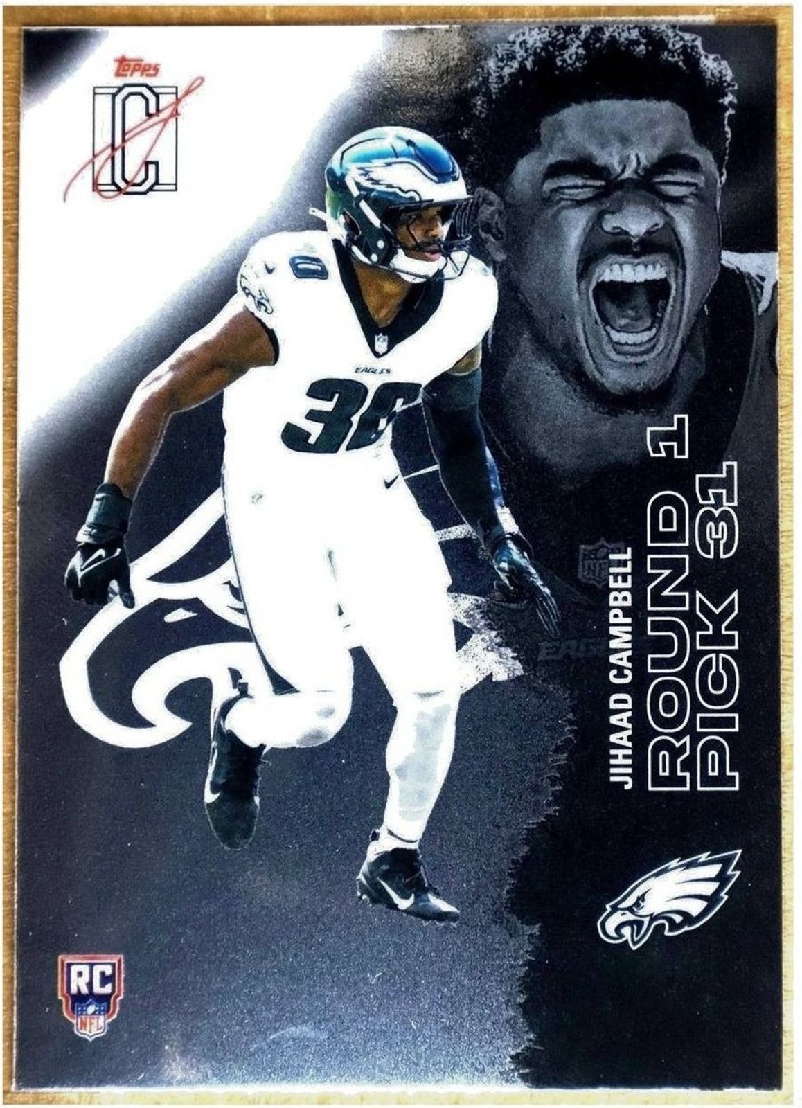 Topps Signature Class Football 2025 #153 Jihaad Campbell (Philadelphia Eagles)