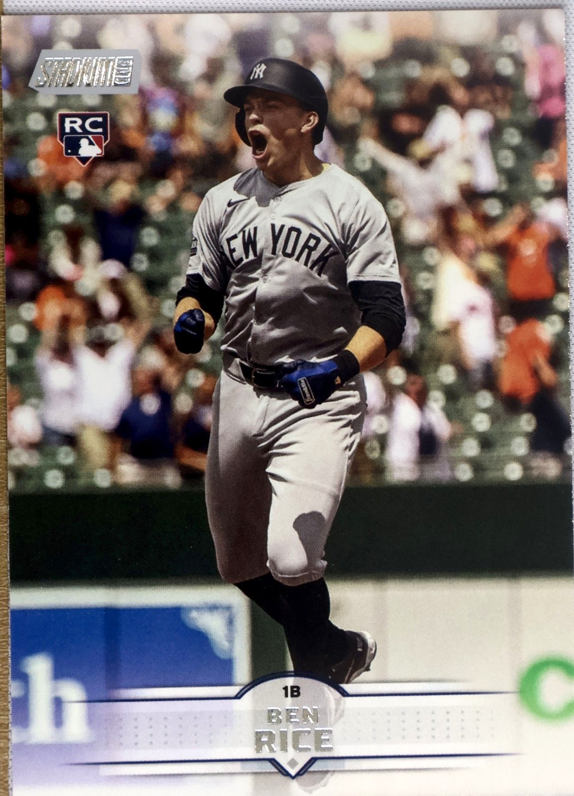 Topps Stadium Club Baseball 2025 #196 Ben Rice (New York Yankees)