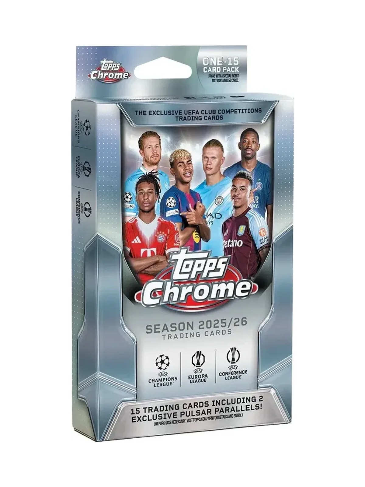 Topps Chrome UEFA Club Competitions 25/26 hanger