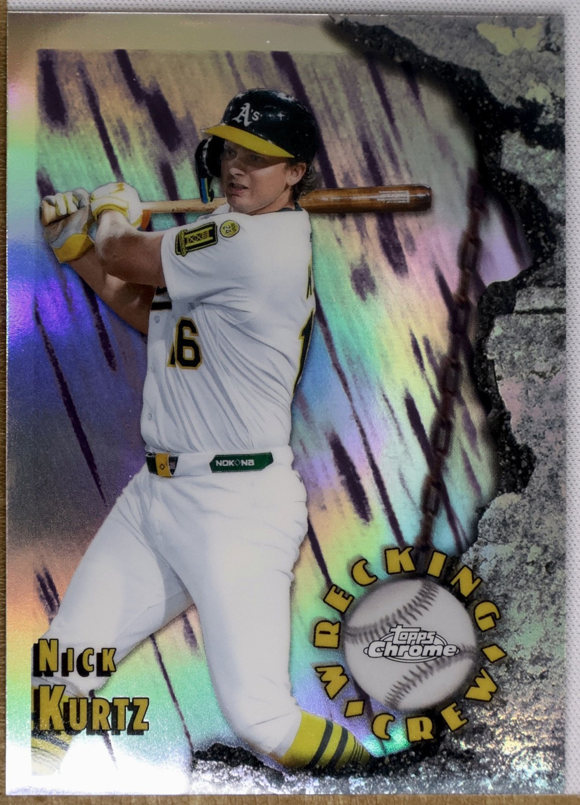 Topps Chrome Baseball 2026 #WC-6 Nick Kurtz (Oakland Athletics)