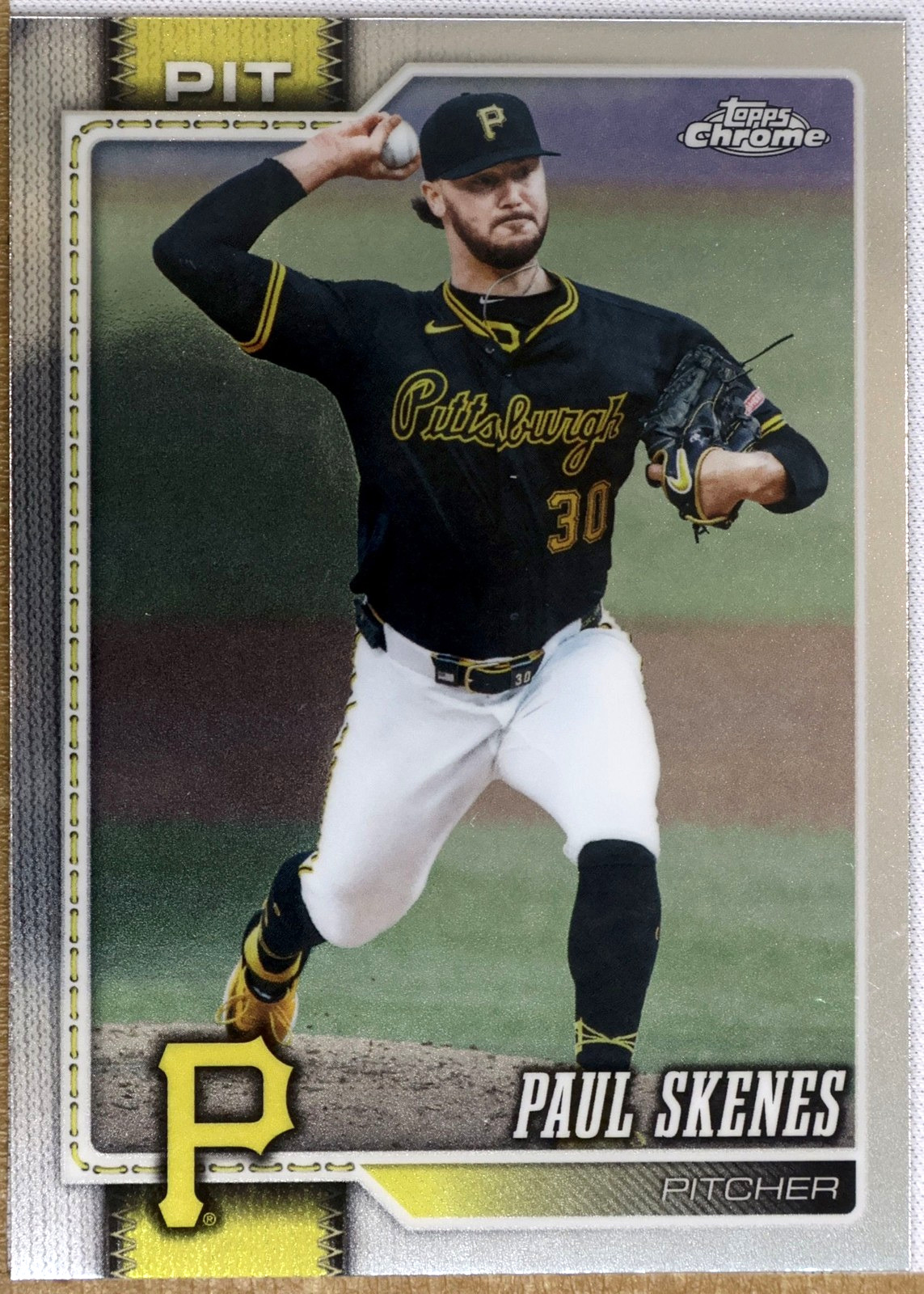 Topps Chrome Baseball 2026 #150 Paul Skenes (Pittsburgh Pirates)