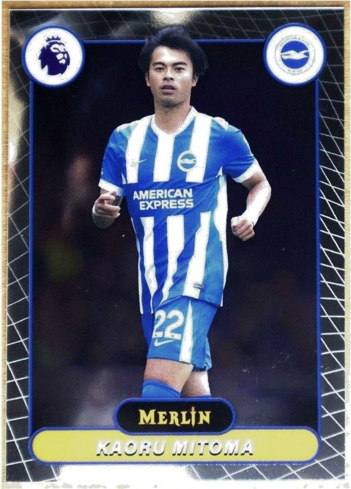 Topps Merlin Premier League 2025-26 #43 Kaoru Mitoma (Brighton & Hove Albion)