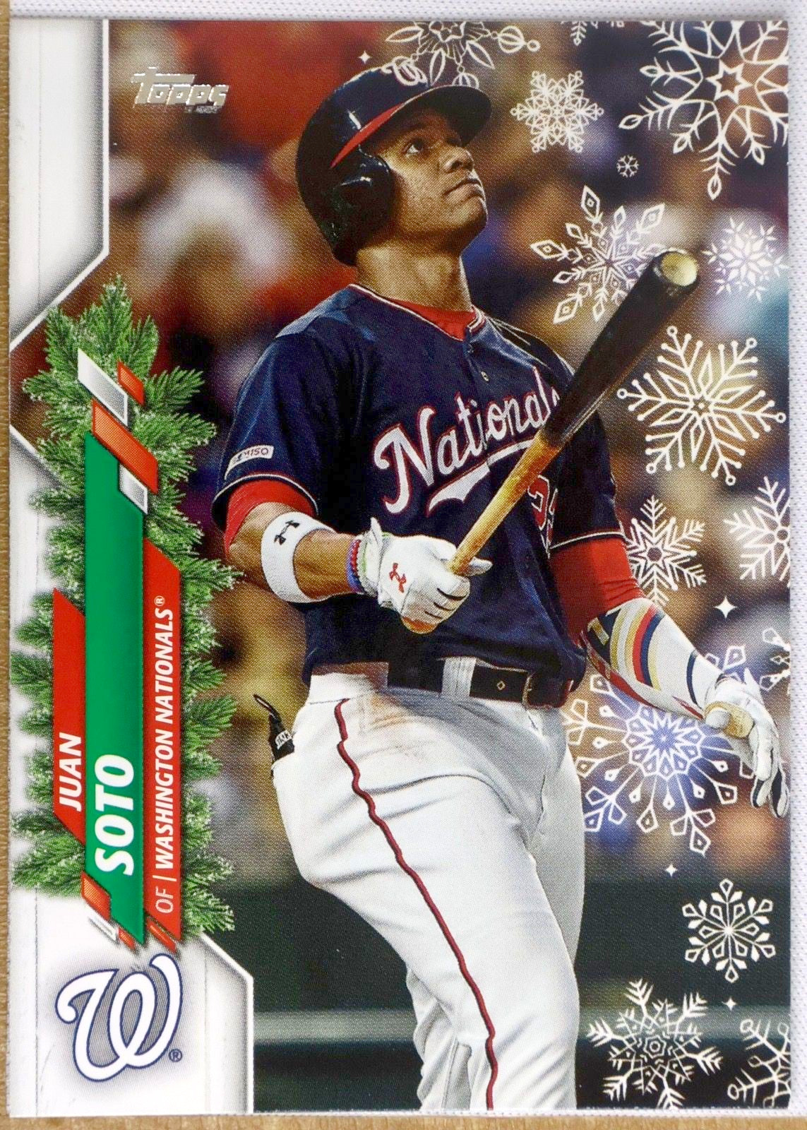 Topps Holiday 2020 #HW196 Juan Soto (Washington Nationals)