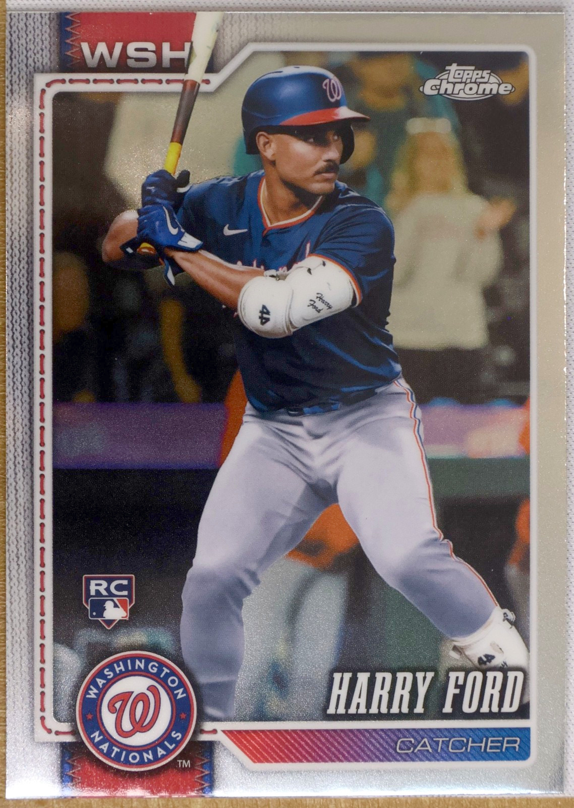 Topps Chrome Baseball 2026 #56 Harry Ford (Washington Nationals)