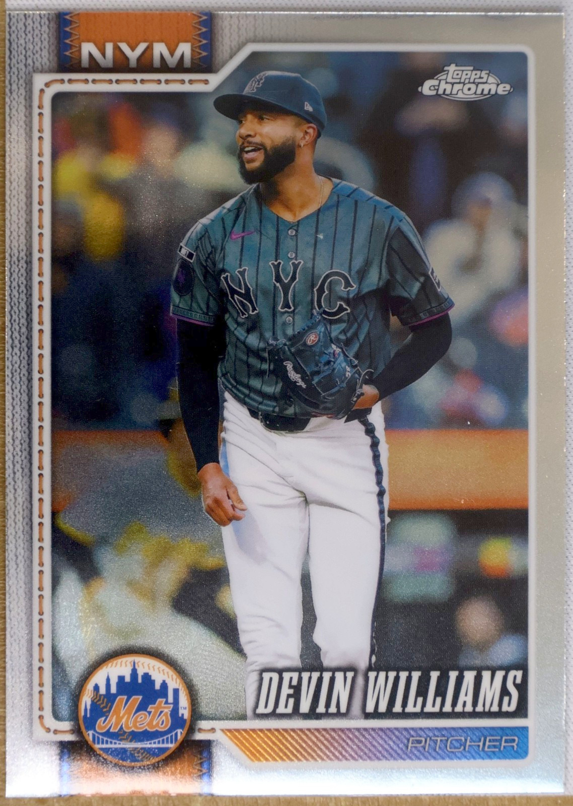 Topps Chrome Baseball 2026 #194 Devin Williams (New York Mets)