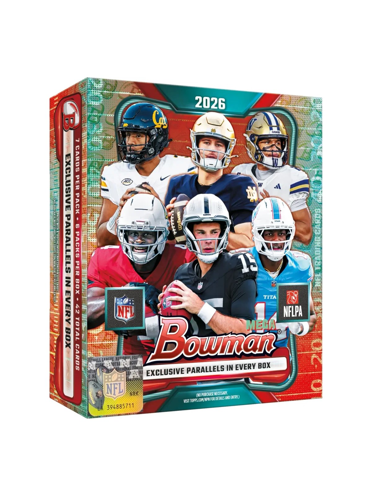 2026 Bowman Football - Mega Box