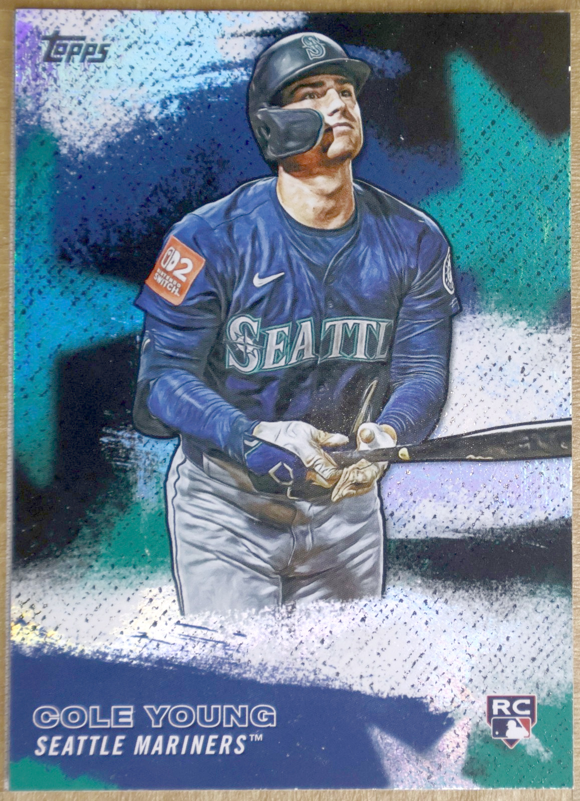 Topps Chrome Baseball 2026 #23 Cole Young (Seattle Mariners)