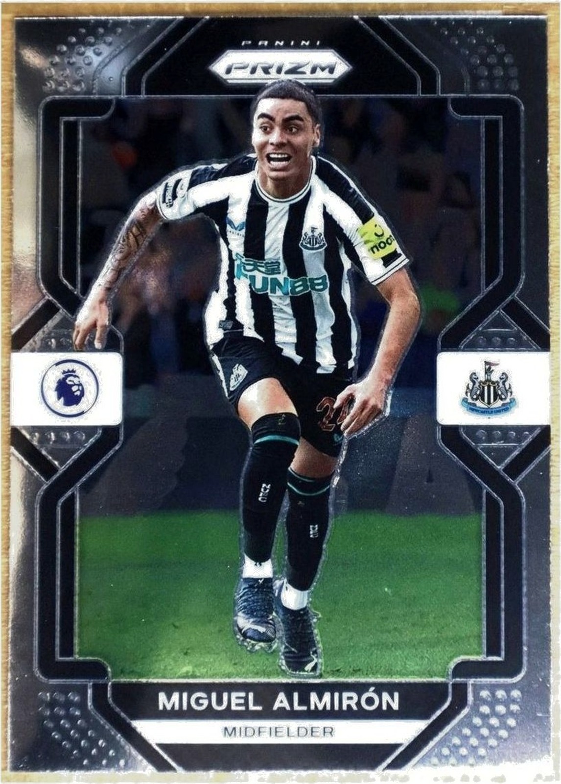 Panini Prizm Premier League 2022-23 #173 Miguel Almiron (Newcastle United)