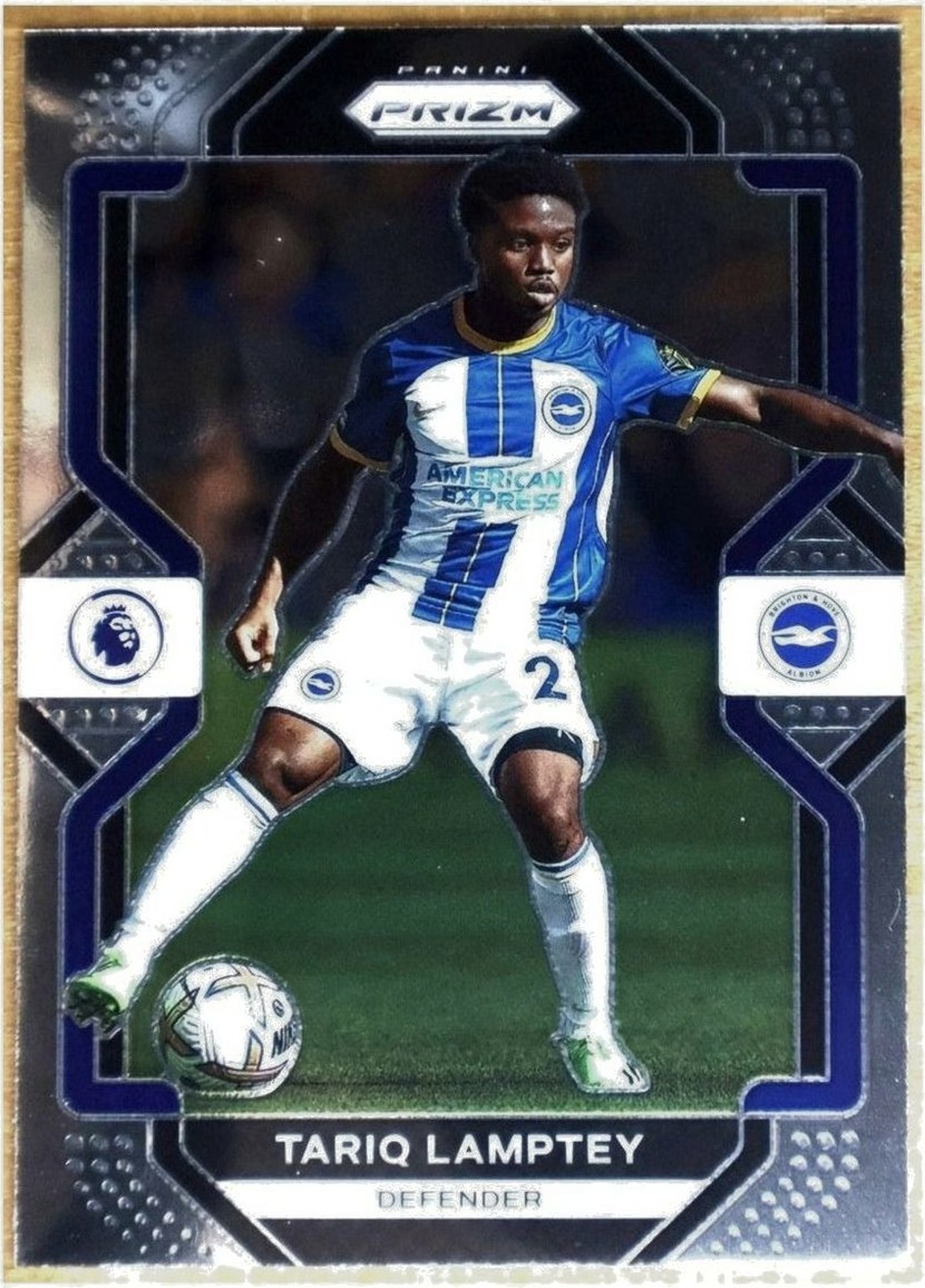 Panini Prizm Premier League 2022-23 #130 Tariq Lamptey (Brighton & Hove Albion)